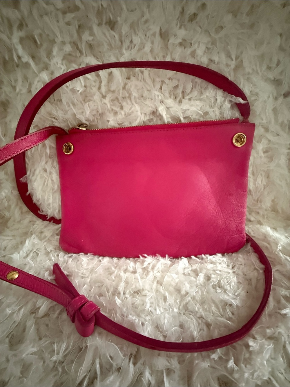 CELINE PINK LEATHER CROSSBODY 💕 - Picture 4 of 7